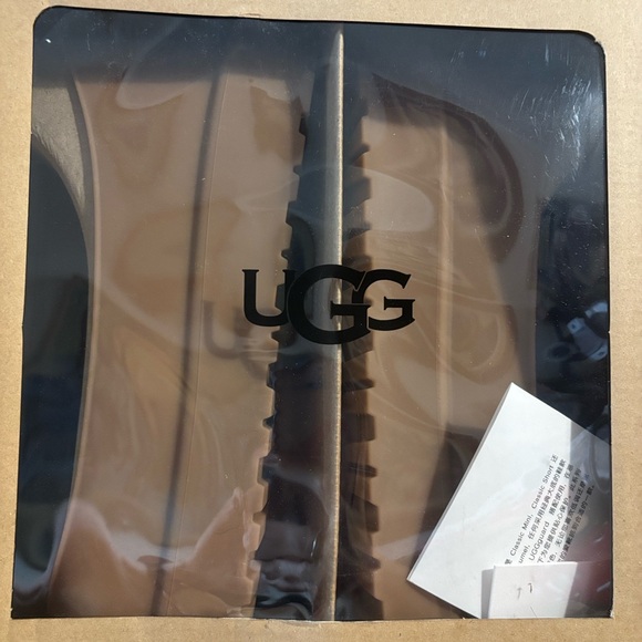 UGG Rubber Guard Boot Covers in Chestnut,  NIB SZ L. W 12-14 / M 11-13 - Picture 11 of 11